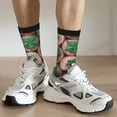 thumbnail image 6 of Disketp Cactus 4 Unisex Crew Socks Lightweight Breathable Ventilation Ankle Socks, Mid-calf socks for Daily, 6 of 6