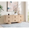 thumbnail image 2 of Meridian Furniture Bubble Natural Wood And Oak Veneer Sideboard/Buffet, 2 of 9