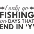 thumbnail image 3 of CafePress - I Only Go Fishing T Shirt - Men's Classic Cotton T-Shirts, 3 of 3