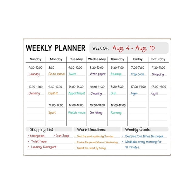 NAOJIE Calendrier Magnétique pour Réfrigérateur & 1 Pce Calendrier à Lingettes pour Tableau Blanc, Calendrier de Planification, Tableau de Messages -11x14 Pouces(F), Calendrier Magnétique pour Réfrigérateur, Calendrier Effaçable à Sec pour Réfrigérateur, Calendrier pour Frigo