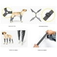 thumbnail image 6 of Dog Sleeve To Prevent Licking Waterproof Urine-Proof Dog Leggings Stretch Dog Leg Covers Adjustable Dog Leg Sleeves with Front and Back Leg Boots Paw Protectors Dog Paw Covers, 6 of 9