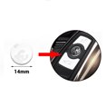 thumbnail image 4 of 2/5/10Pcs 14mm Car Control Key Shell Emblem Sticker Car Keychain Badge Replacement Decal For VW GTI Golf Passat Jetta 10pcs GTI, 4 of 6