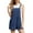 Navy, variant on Asklazy Women's Summer Casual Rompers Bib Short Overalls Loose Jumpsuit Beach Outfits Travel Vacation Clothes