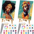 thumbnail image 1 of Kit de pintura Humyoun Couples con lienzo predibujado y pintura acrílica, 1 of 6