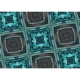 thumbnail image 1 of Ahgly Company Machine Washable Indoor Rectangle Transitional Dark SlateGray or Dark SlateGrey Green Area Rugs, 4' x 6', 1 of 7