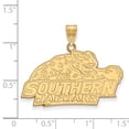 thumbnail image 2 of 14k Yellow Gold LogoArt Official Licensed Collegiate Southern University (SU) Large Pendant, 2 of 3
