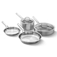 thumbnail image 1 of Batería de cocina Calphalon de acero inoxidable de 3 capas, 6 piezas, 1 of 4