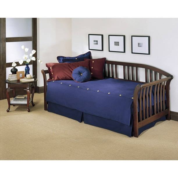 Salem Complete Wood Daybed with Euro Top Spring Support Frame and Pop