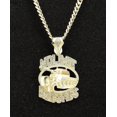 thumbnail image 5 of Hip Hop Rapper Style Jewelry Gold Plated Cubic Zirconia No Limit Record Tank Charm Bling Pendant & 6mm 20" Cuban Chian Necklace Gift, 5 of 5