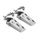 thumbnail image 3 of 2 pedales traseros para bicicleta eléctrica, accesorio para pedales de motocicleta, reposapiés Plata, 3 of 9