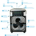 thumbnail image 3 of HEEYCEM 10 Inch Ice Mist Desktop Fan, Humidifying Cooling Fan Compatible with Essential Oil, Mosquito Repellent Liquid and Ice Cubes, 3 Speed Adjustable, 180° Adjustable Angle, Detachable Easy Clean, 3 of 15