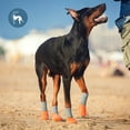 thumbnail image 2 of 4pcs Pet Sports Shoes Comfortable Rain Boot Paw Protector For Small Medium Large Dogs in Rainy Days to Keep Dry and Clean Easy to Put on an Take off, 2 of 8