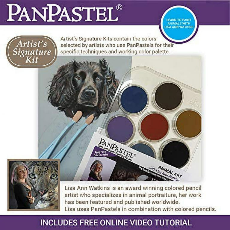 PanPastel Artists' Painting Pastels Set - Animal Art Kit