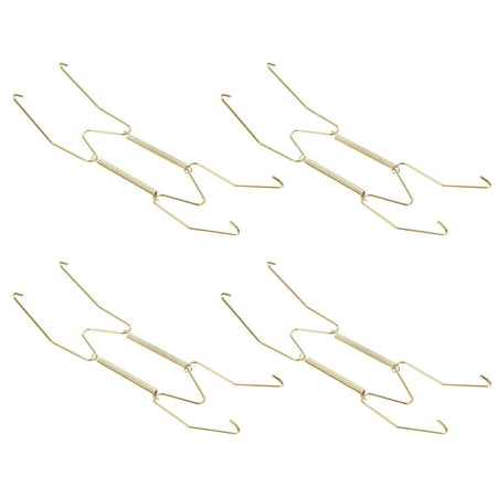

4Pcs 8 Inch Invisible Plate Hangers Wall Holders with Hooks