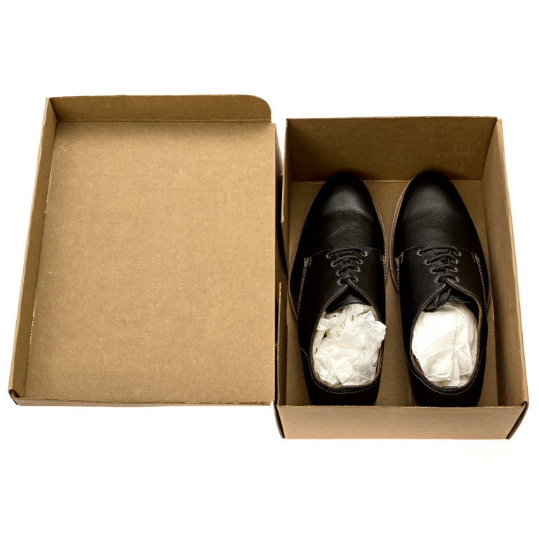 Shoe Boxes brown cardboard 