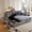 Grey, variant on Sleeper Sectional Sofa, 83" Convertible Sofa Bed with Pull Out Couches, Small Desktop, L Shaped Couch with Reversible Chaise, Cup Holders, USB, Modern Corduroy Sofas for Living Room Apartment, Grey