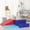 Multicolor, variant on Dkelincs 4 Piece Baby Climb & Crawl Activity Play Set Safe Foam Blocks Toddler Climbing Toys Indoor