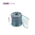 thumbnail image 2 of Uxcell 1 1/2" Wide Sparkly Sheer Wired Organza Ribbon Pastel Chiffon Ribbons 3 Yard Green, 2 of 7