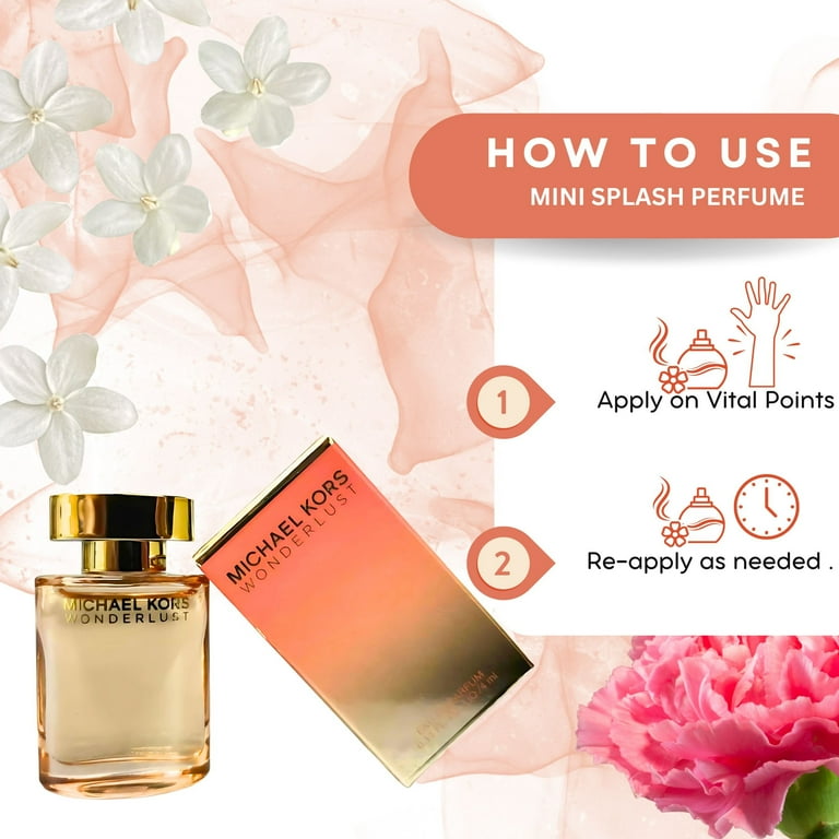 Michael Kors Wonderlust 0.14 oz EDP Splash Mini Oriental Floral