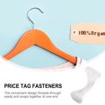 thumbnail image 4 of 1000pcs Plastic Fasteners Hanging Tags Snap Locks Security Loops for Clothing, 4 of 9