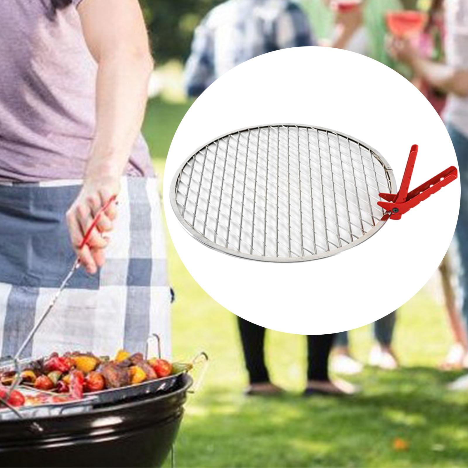 Grille-pain Pliant En Acier Inoxydable, Poêle De Camping, Pour Pique