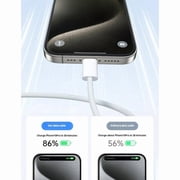 3 X Pack Genuine Braided Apple USB-C to USB-C Cable Fast Charger -3ft Charging Data Sync for IPhone 16 15 Pro Max Samsung Charging Cord