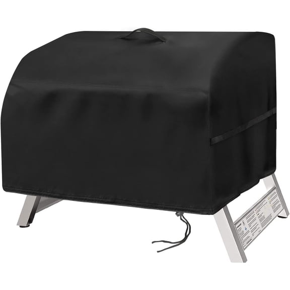 Saking Portable Grill Cover for Megamaster 2-Burner Propane Outdoor Tabletop Grill, Heavy Duty 600D Waterproof Small Tabletop BBQ Grill Cover