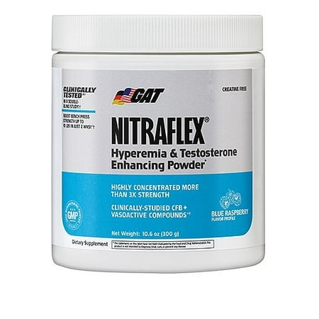 GAT Nitraflex hyperémie & testostérone Améliorer PWD - framboise bleu