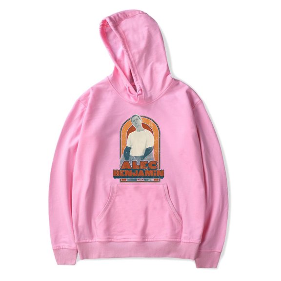 Alec Benjamin Merch Hoodie Men's Hip Hop Printing Pullover Hooded Sweatshirts