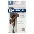 thumbnail image 3 of Truform Collants Transparents : 15 - 20 mmHg, Blanc, Grand, 3 of 7
