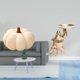 thumbnail image 2 of Cojín De Peluche De Calabaza De Halloween Para Sofá, Estatua De Resina, Escultura Decorativa, Adorno De Almohada Para Dormitorio, Sala De Estar, Estantería, 2 of 8