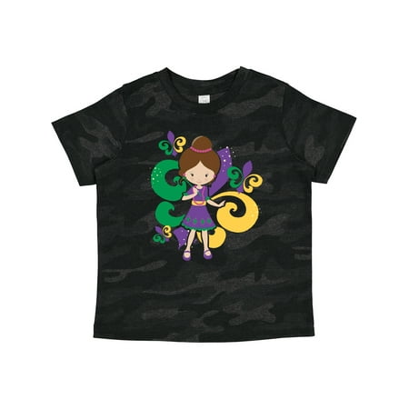 

Inktastic Mardi Gras Girl Girls Toddler T-Shirt
