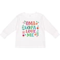 thumbnail image 3 of Inktastic Oma and Opa Love Me Girls Long Sleeve Toddler T-Shirt, 3 of 5