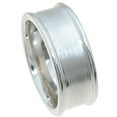 thumbnail image 2 of 925 Mens Sterling Silver Ring & Wedding Band Makes Great Anniversary Gifts for Men, 2 of 5
