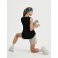 thumbnail image 6 of BALEAF Women's Sleeveless Workout Tank Tops Lightweight UPF50+ Soft Loose Fit Athletic Yoga Running Gym Shirts Black M, 6 of 6