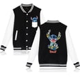 thumbnail image 5 of Sudadera con capucha Y2k Disney, chaqueta de béisbol Lilo Stitch, sudadera para hombre y mujer, chaquetas de hip hop Harajuku, ropa de calle, abrigos universitarios sueltos, 5 of 5