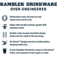 thumbnail image 4 of YETI Rambler Tasse en Paille 42 oz, Isolée sous Vide, Acier Inoxydable, Vert Forêt Noir, 4 of 8