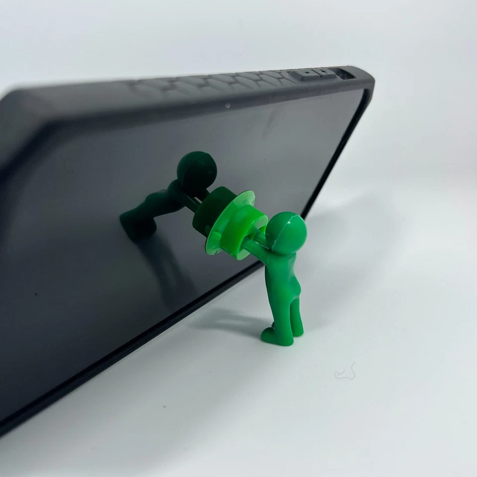 3 Pcs Suction Mobile Phone Holder, Man-Shape Cellphone Stand With Suction Cup