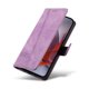 thumbnail image 5 of For Motorola Moto G75 5G Case Flip Wallet T-Shape Lines Leather Phone Cover - Light Purple, 5 of 5