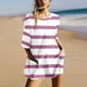 thumbnail image 1 of MKLEKYY Pijama Corto De Verano Para Mujer, Camiseta Holgada Informal De Entrenamiento, Mono Deportivo Sin Espalda, Pantalones Cortos Holgados, Monos, 1 of 4