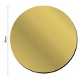 thumbnail image 4 of Calcomanía Placa Espejo Pegatinas Decorativas Pared DIY para Pasillo (30cm Dorado), 4 of 7