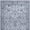 Blue/Ivory, variant on JONATHAN Y WASHABLE Polyester Machine-Washable Area Rug with Traditional Medallion Floral Border, Green and Brown, 3' x 5', Vintage Low Pile for Living Room WSH504E-3