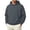 Dark Gray Sweatshirts, variant on Mens Classic Big and Tall Hoodies Solid Hooded Sweatshirts Daily Casual Pullover Basic Gym Golf Long Sleeve Fall Tops S-4XL