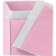 thumbnail image 4 of Cesto para ropa sucia, sencillo, plegable, con tapa, rosa, 4 of 7