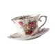 thumbnail image 5 of Café de cerámica, té, vajilla con asa, juego de taza de té y platillo, café para trabajar hasta tarde, regalo de oficina para, 5 of 9