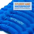 thumbnail image 5 of Serenelife Backpacking Air Mattress Self Inflating Waterproof Inflatable Camping Sleeping Mat Blue, 5 of 9