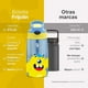 thumbnail image 5 of Botella de Agua para Niños 473ml Frijolín | Con Funda, 2 Tapas, 2 Popotes y Cepillo | Libre de BPA | B Life, 5 of 6