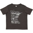 thumbnail image 3 of Inktastic Minnesota State Word Salad Boys or Girls Toddler T-Shirt, 3 of 5