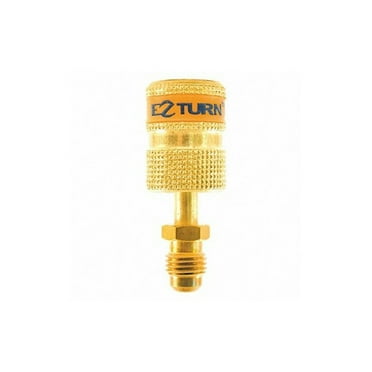 Uniweld Anti-Blowback Adapter,180 Deg,13/16 in L EZABM