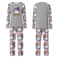 thumbnail image 4 of Halloween Family Pajamas Set Long Sleeve Crew Neck, Cute Matching Halloween Pajamas with Hat Ghost Bow Print, Cozy Family Halloween Pajama Set Sleepwear, 4 of 4